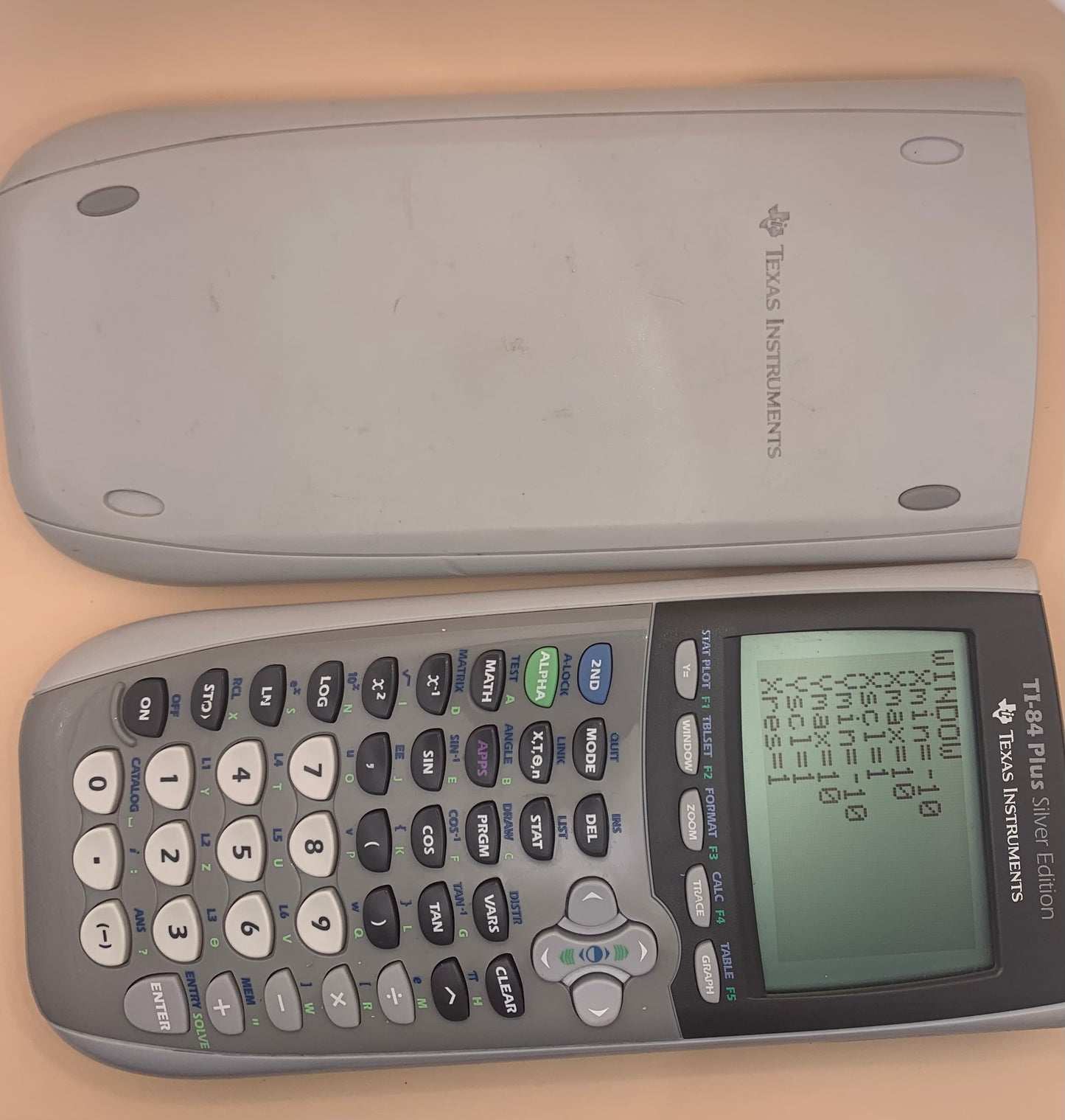 Ti-84 Plus Silver Edition Texas Instruments